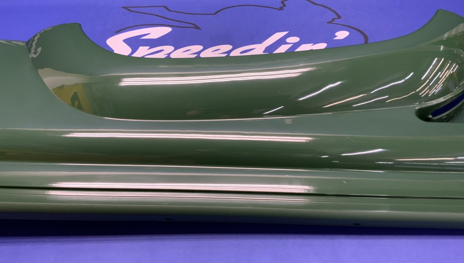 Yamaha Left Rear Fender Panel (Hunter Green) Rhino 700 08-13 OEM 5UG-K8191-00-00