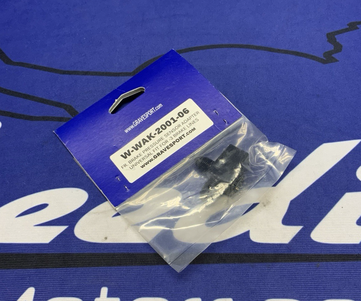 Graves Motorsports Front Brake Pressure Sensor Adaptor W-WAK-2001-06