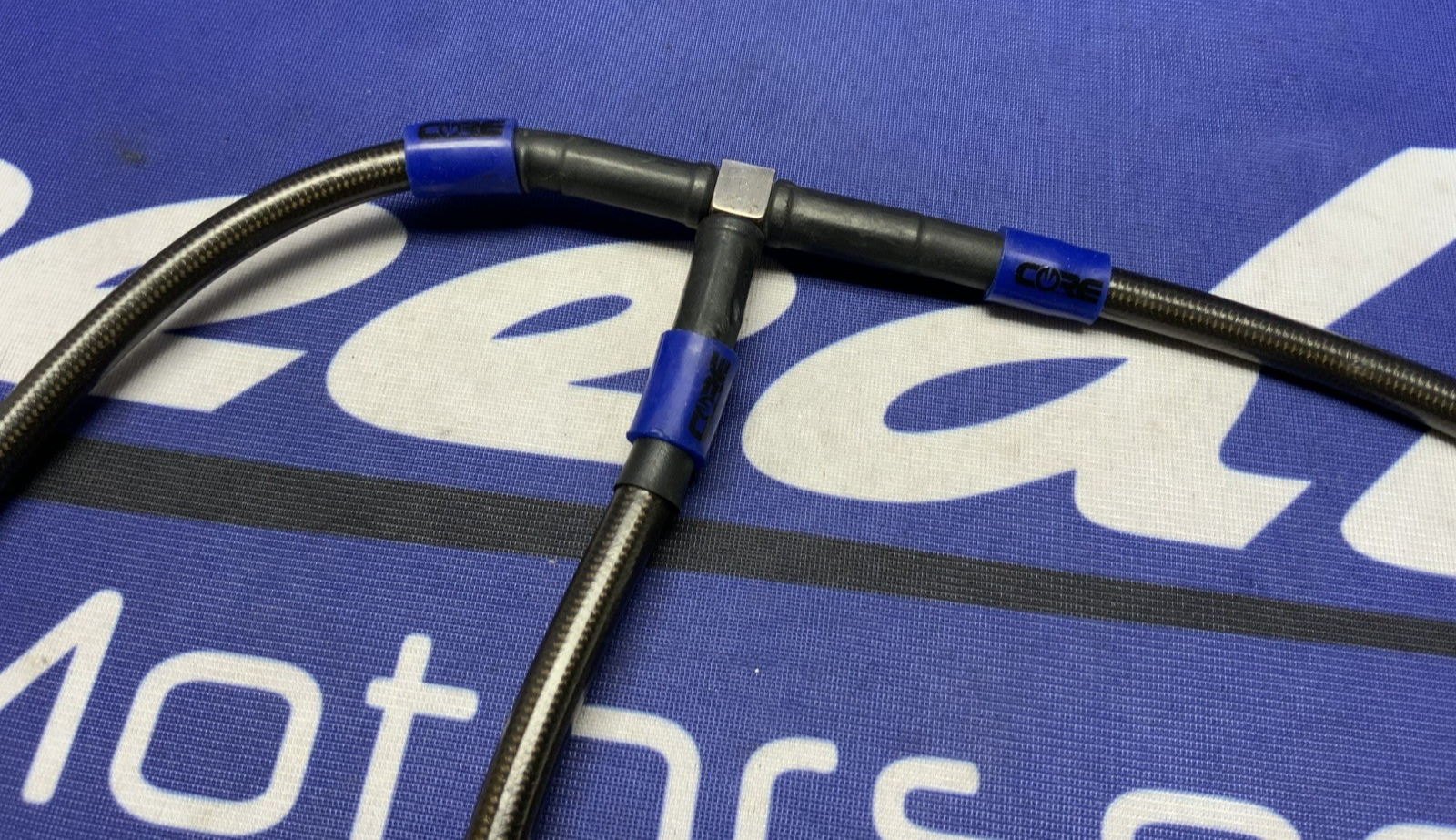 Core Moto Brake Line Set (Black &Blue) YZF-R6 2017-2024 CT2047