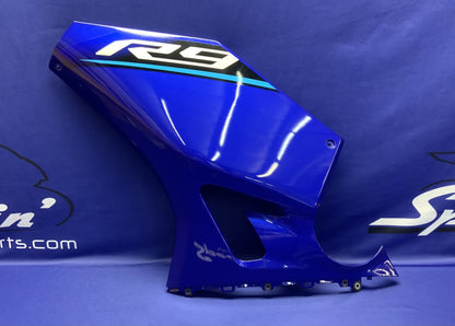 Yamaha Left Fairing (Blue) YZF-R9 2025 OEM BKN-Y283U-00-P0