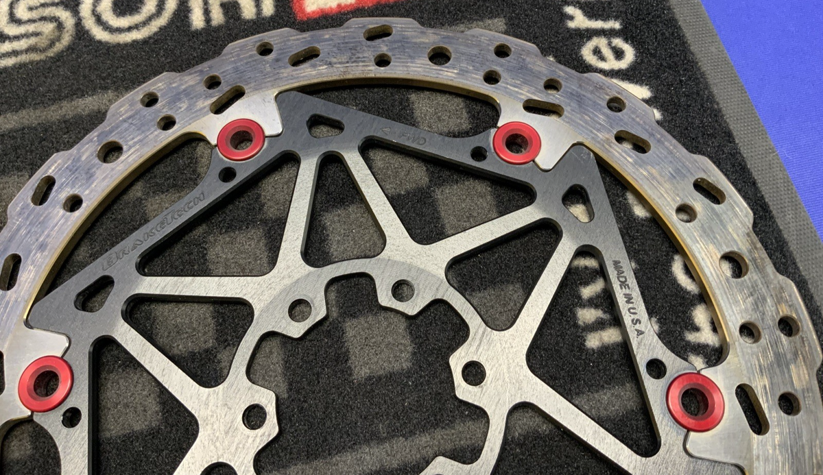 BrakeTech AXIS 330x6mm SBK Race Rotor Set Aprilia RSV4 2009-2016 BTR-A2