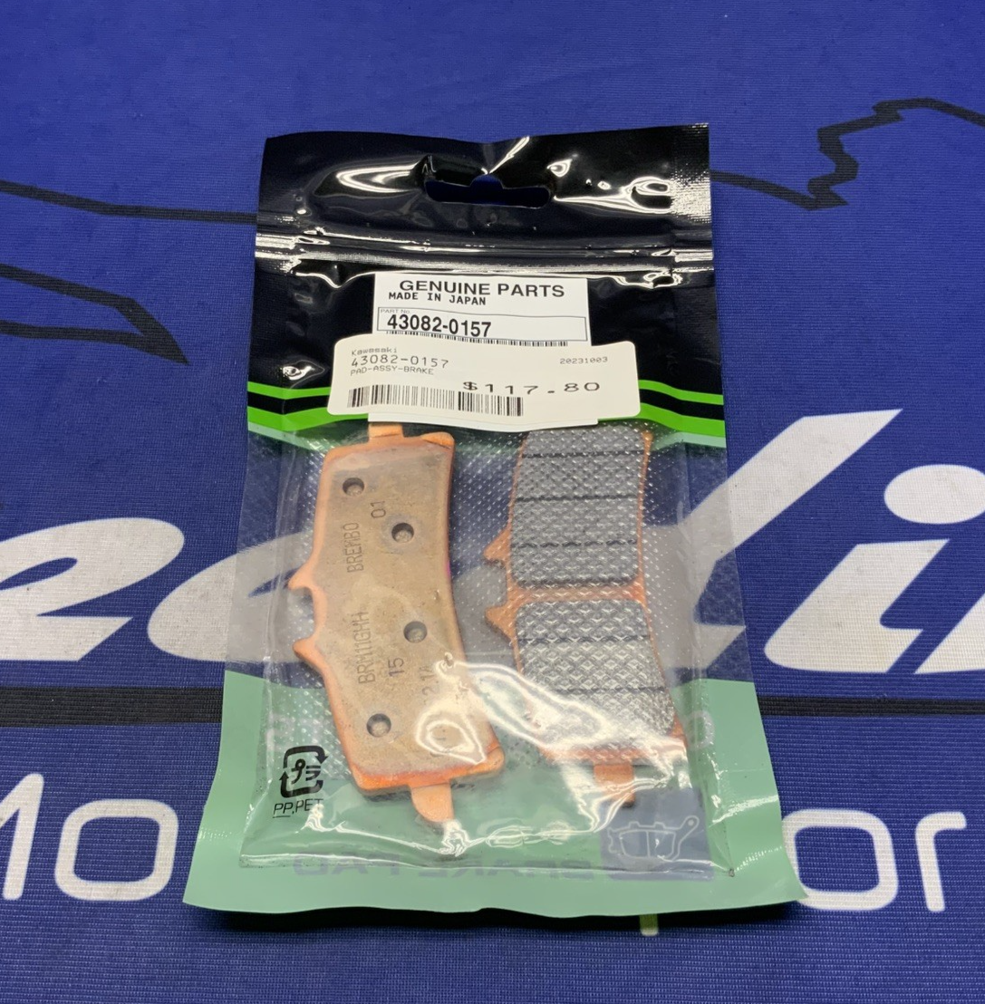 Kawsaki Brake Pat Set ZX-10R/RR 2017-2025 OEM 43082-0157