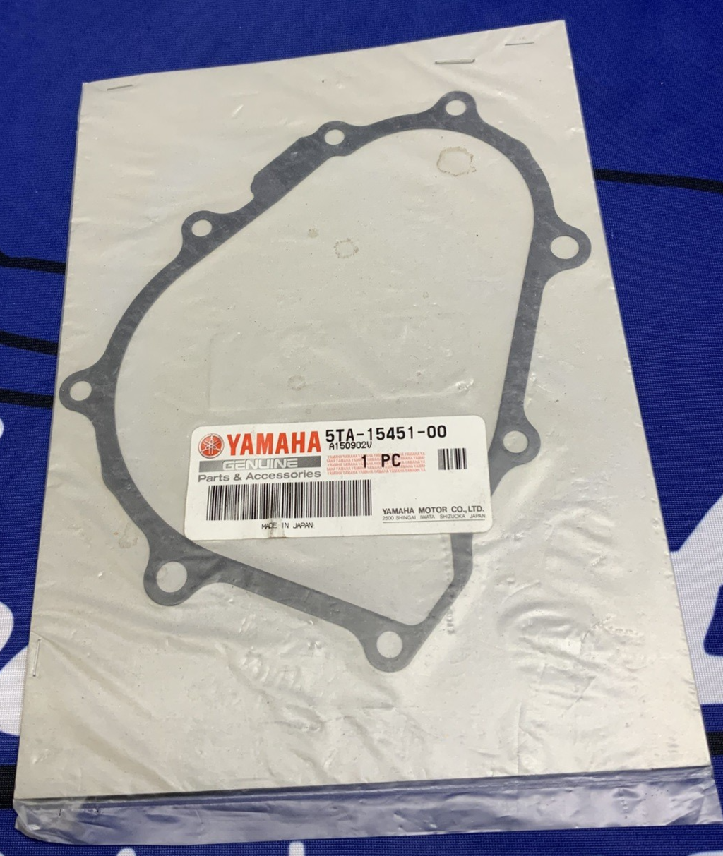 Yamaha Crankcase Cover Gasket 1 YZF450F 03-05 OEM 5TA-15451-00-00
