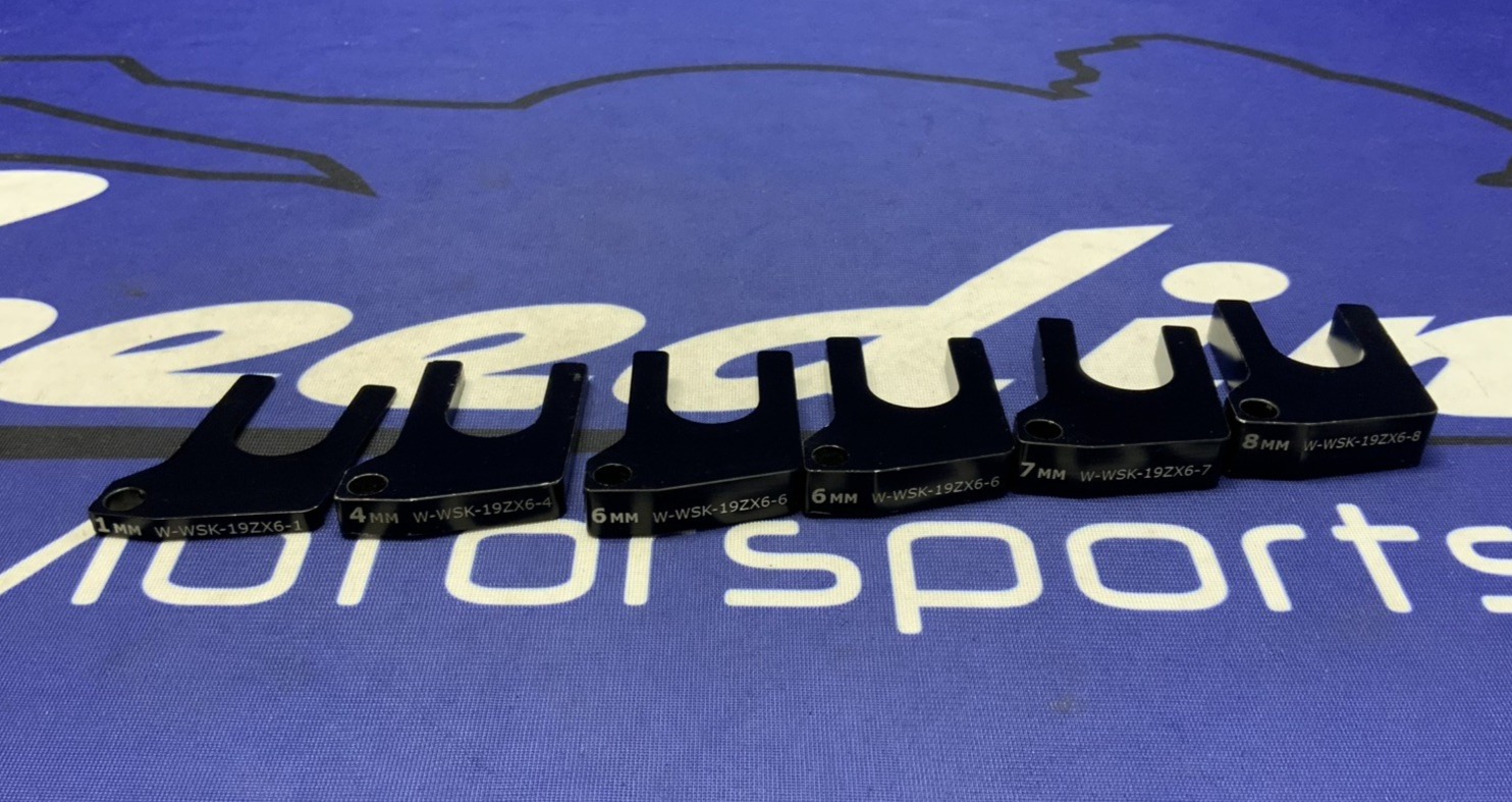 Graves Motorsport Shim Kit (Incomplete) ZX-6R 2019-2025 W-WSK-19ZX6-01