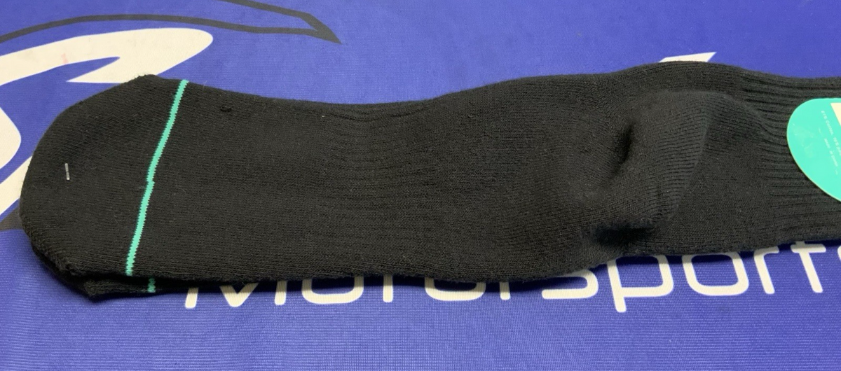 Seven MX Brand Crew Socks in Black L/XL 1120002001-L