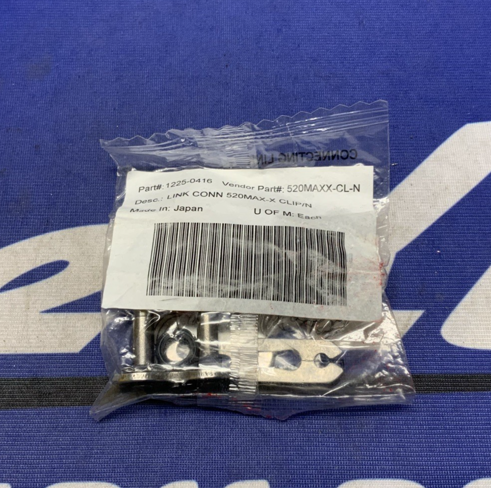 RK Takasago Chain 520 MAX-X Series Clip Connecting Link Natural 520MAXX-CL-N