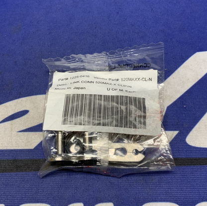 RK Takasago Chain 520 MAX-X Series Clip Connecting Link Natural 520MAXX-CL-N