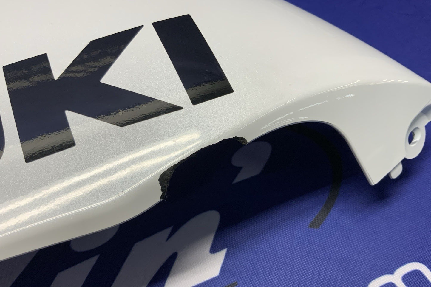 Suzuki Right Under Cowling (White) GSXR 750/600 2011-2026 OEM 94470-14J00-6KX