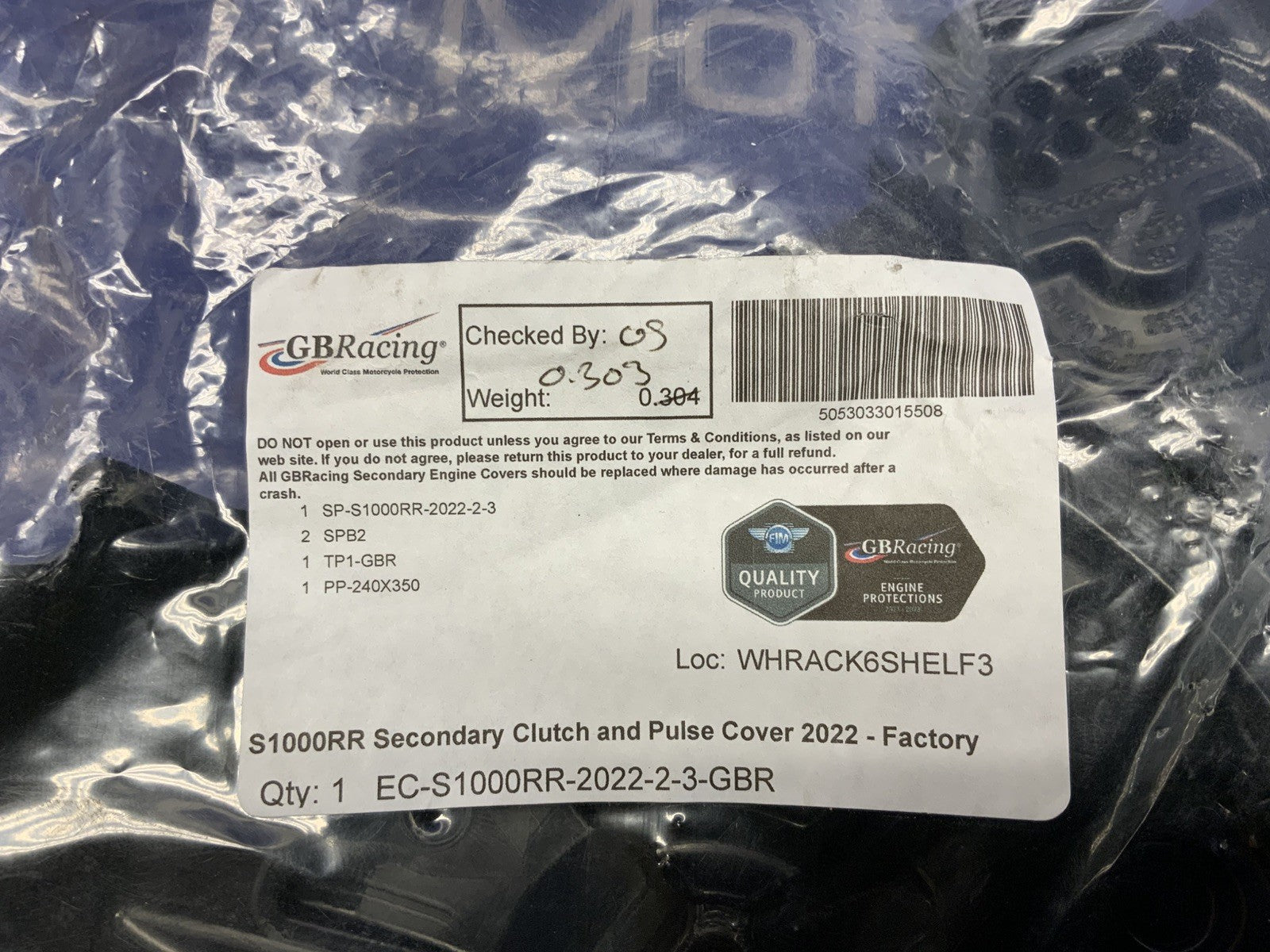 GB Racing Clutch & Timing Chain Cover S1000RR 2019-2026 EC-S1000RR-2022-2-3-GBR