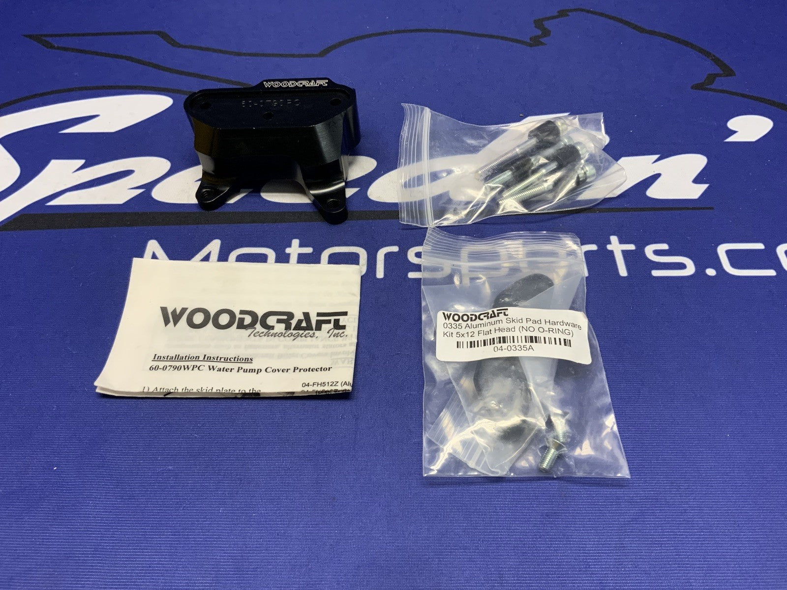 Woodcraft Water Pump Cover Protector KTM 890 Duke/R 2020-2023 60-0790WPC