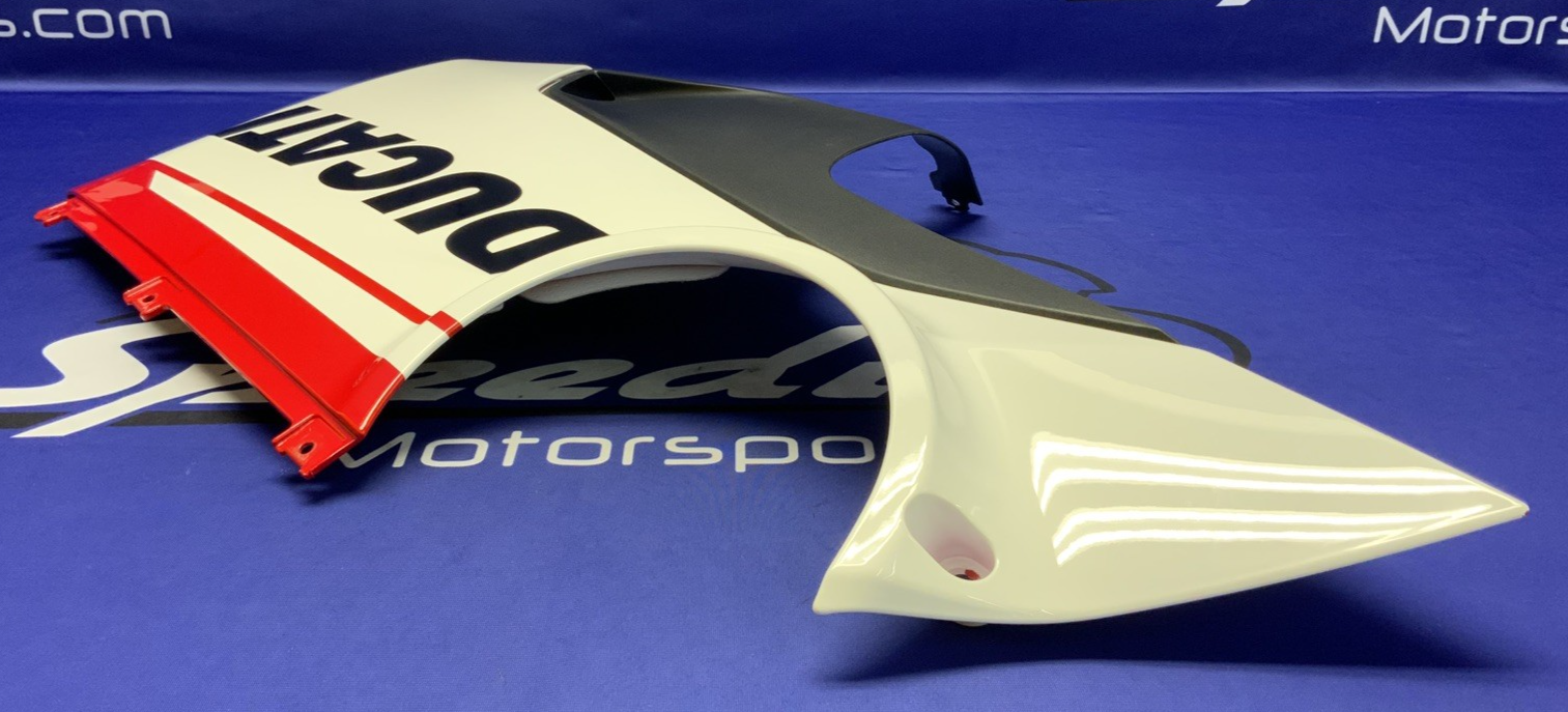 Ducati Right Fairing (White) Panigale V4 2019 OEM 48019832BA