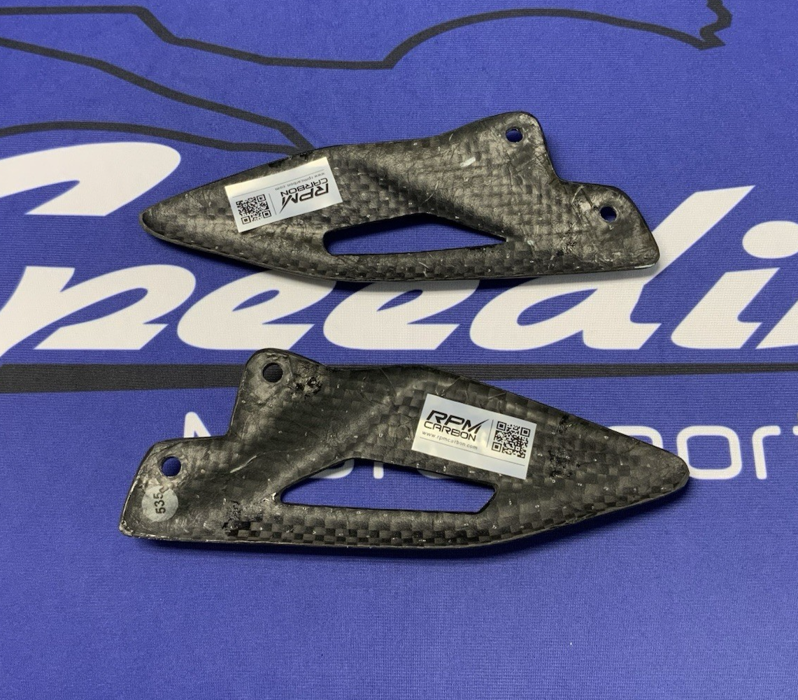 RPM Carbon Heel Guards (Carbon Fiber)Street Triple765 RS 2020-2023 TRI765-05-G-T