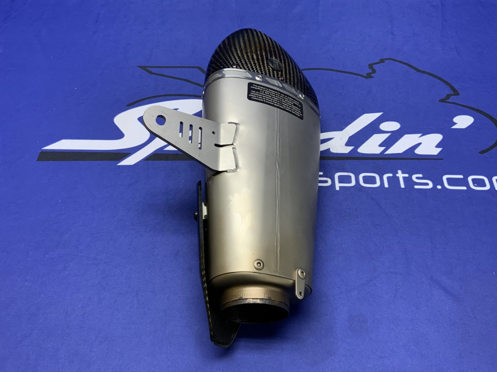Yoshimura Alpha Slip-On Muffler Suzuki GSX-R1000 2017-2025 11182BP521