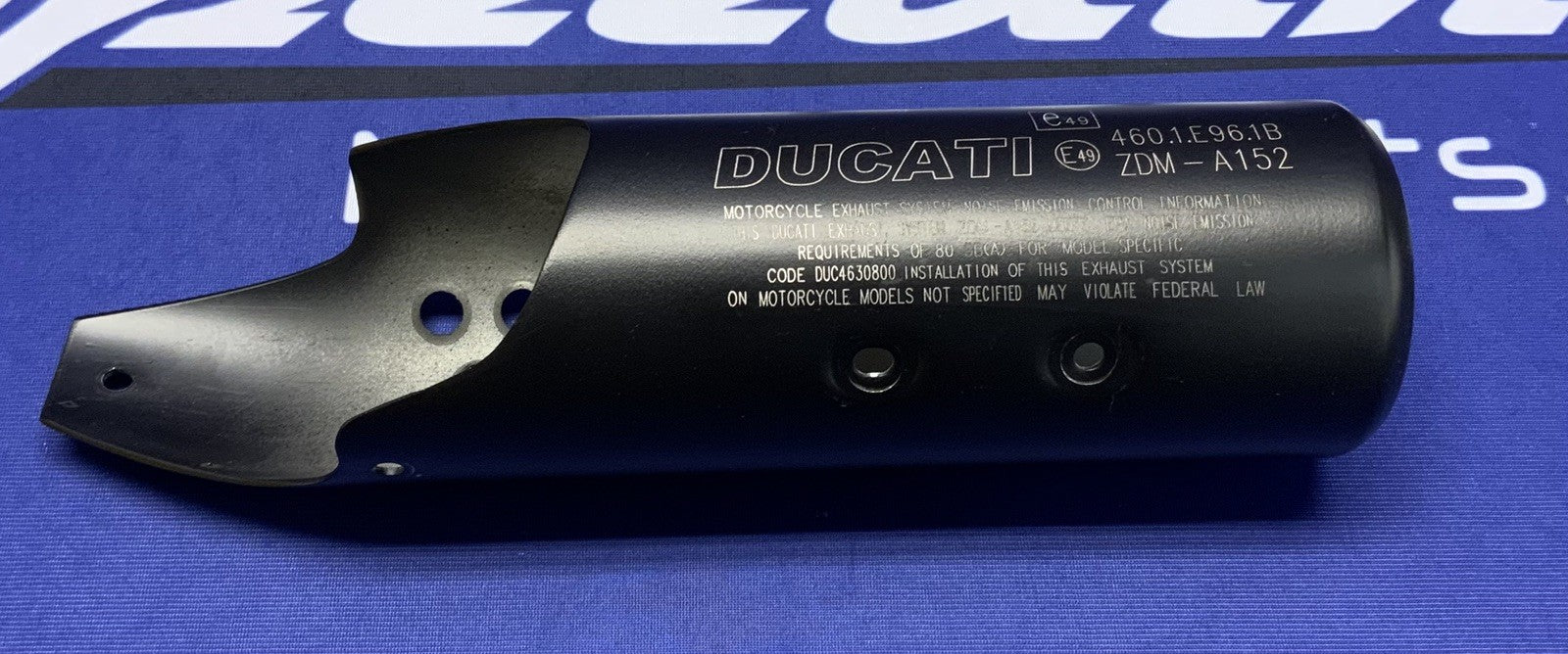 Ducati Exhaust Cover Scrambler 2022 OEM 4601E962BA