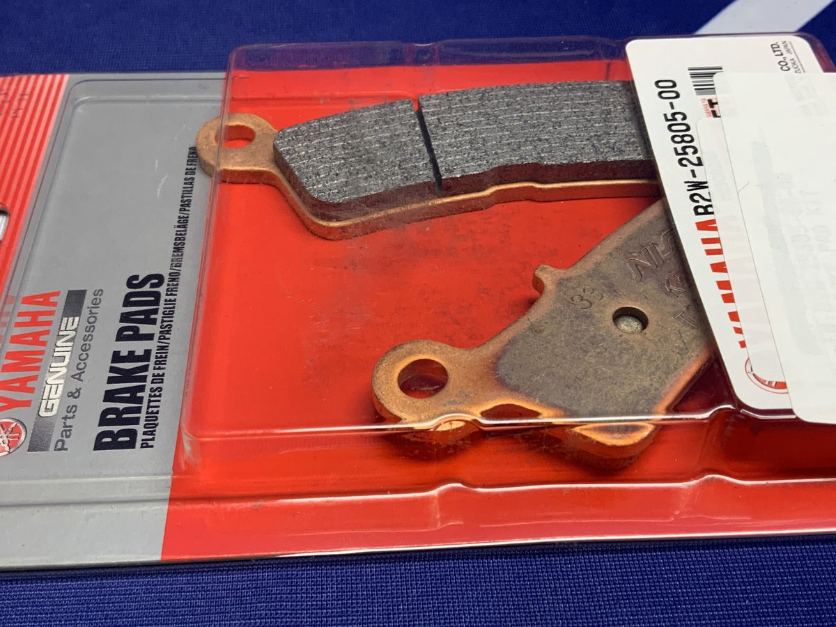 Yamaha Front Brake Pad Kit YZ125 2022-2027 OEM B2W-25805-00-00