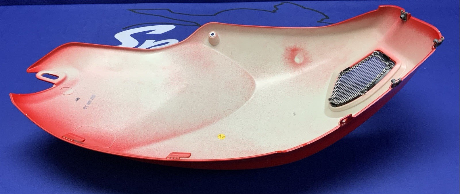 Ducati Right Tank Fairing (Red) Monster 696 2008-2013 OEM 48012591CA