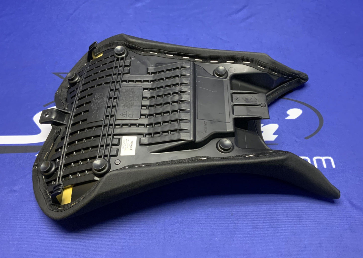 Triumph Rider Seat Embroidered (Silver) Street Triple RS 23-25 OEM T2308431-1