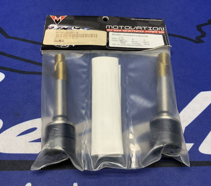 Motovation Weighted Universal Bar End Slider (Black) Size A SSU001