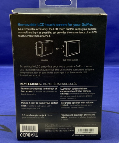 GoPro LCD Touch Screen BacPac (SCREEN ONLY) ALCDB-301