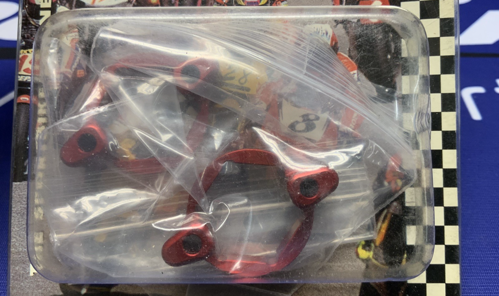 Lockhart Phillips Fork Pre-Load Adjuster Adapter 22mm Red 434-1012