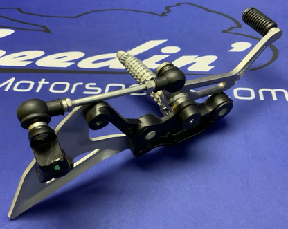 Kawasaki Left Rear Set W/ Lever & Shift Rod Ninja 500 2024-2026 OEM 35063-1407