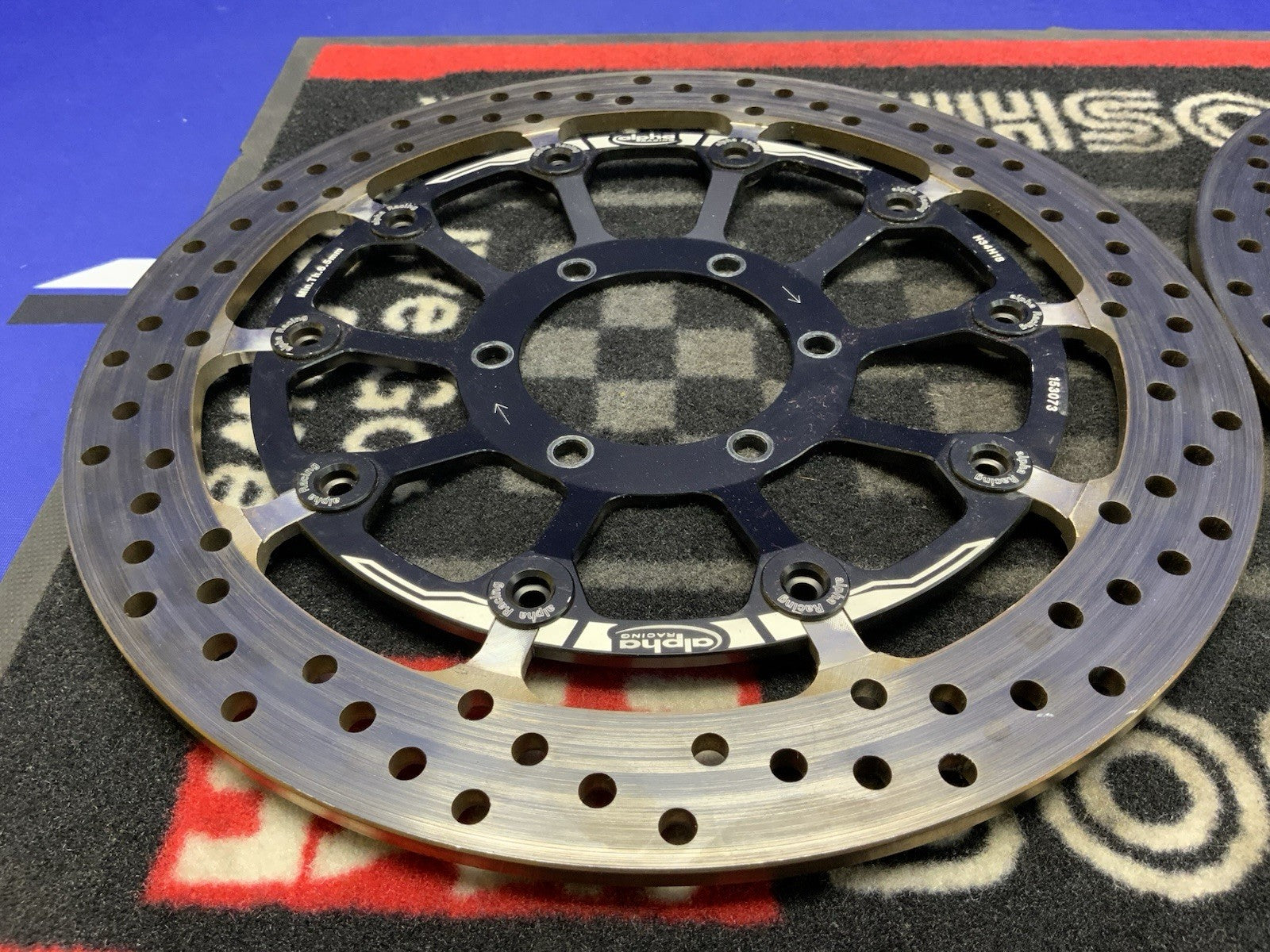 Alpha Racing 320x7mm EVO Brake Rotor Set BMW M1000RR 2021-2025 3411B303C02