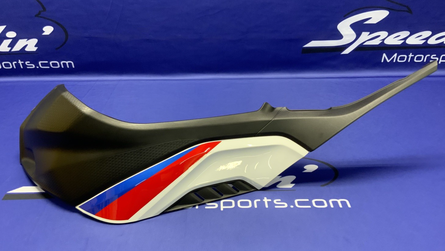 BMW Left Tank Fairing (Black & White) S1000RR 2020-2023 OEM 46638569771