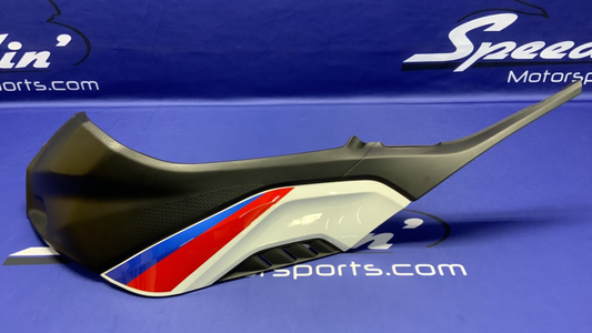 BMW Left Tank Fairing (Black & White) S1000RR 2020-2023 OEM 46638569771