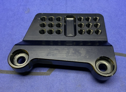 Graves Motorsports Left Hand Rear Set Bracket ZX-6R 2019-2023 LAK-19ZX6R-KA