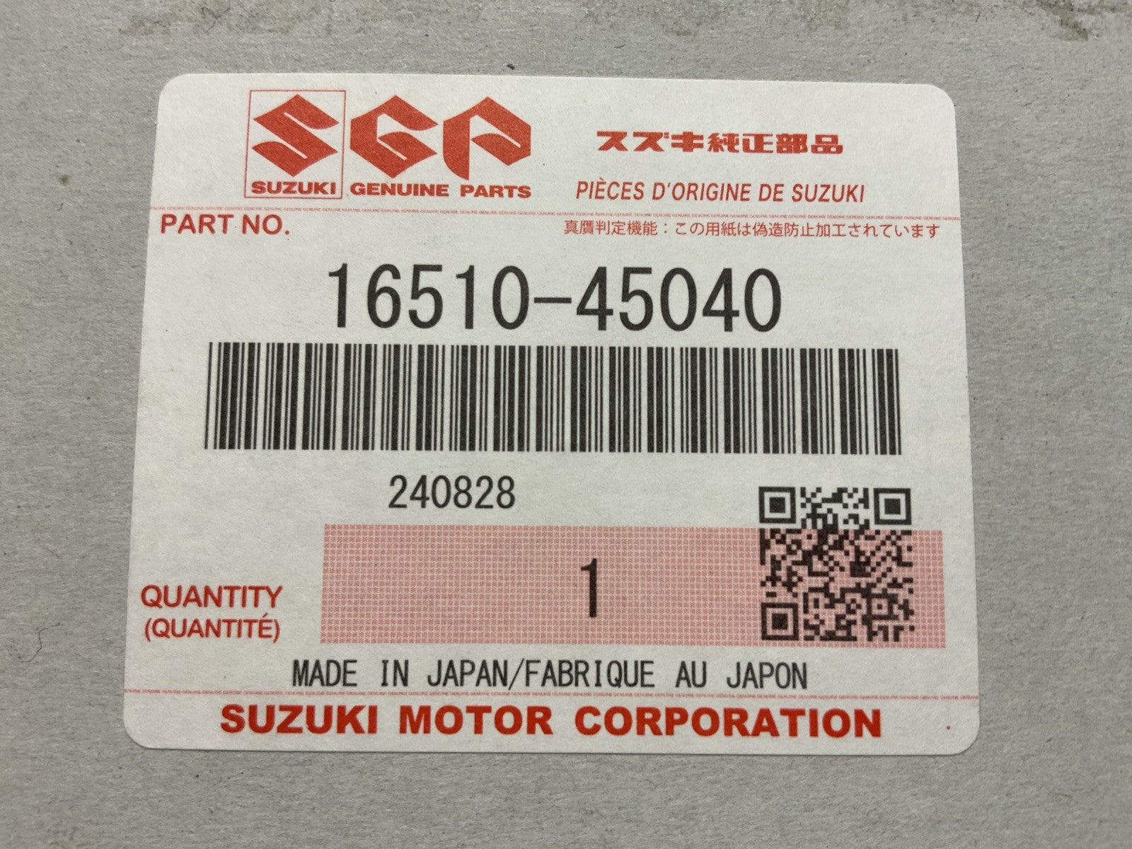Suzuki Oil Filter GS500 1989-2002 OEM 16510-45040
