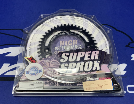Supersprox Rear Sprocket Aluminum 46T (Black) 85SX 2003-2022 RAL-898-46-BLK