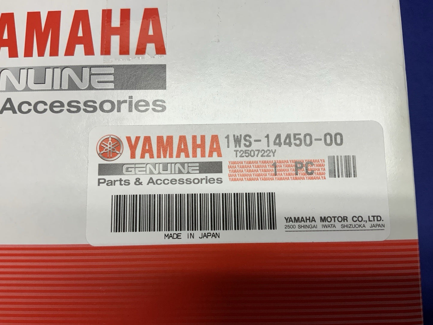 Yamaha Air Filter YZF-R7 2018-2026 OEM 1WS-14450-00-00