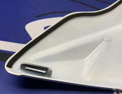 Suzuki Right White Fuel Tank Cover GSXR 600/750 2017-25 OEM 44270-14J80-YUH