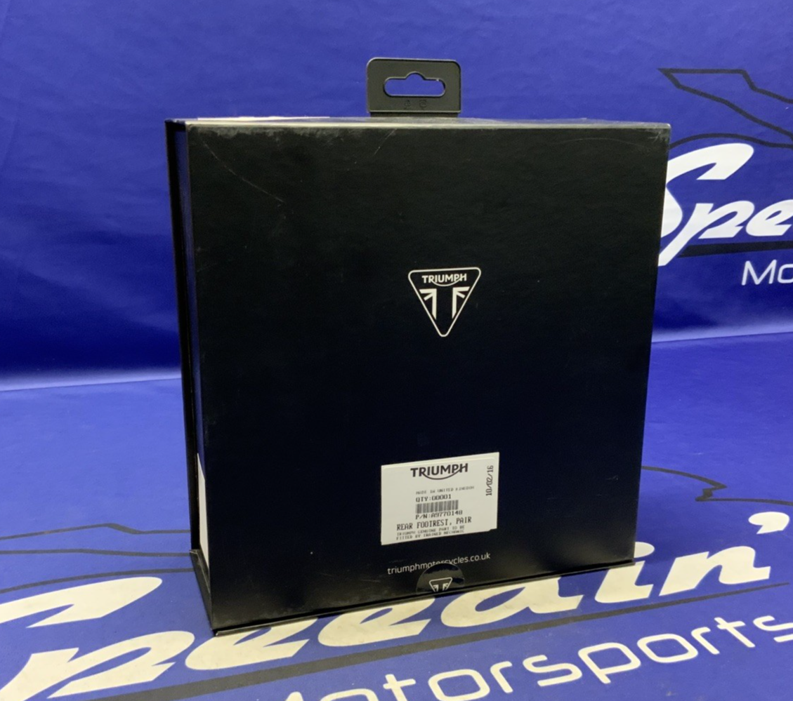 Triumph Passenger Foot Rest Pegs Bonneville T120 2016-2020 OEM A9770148