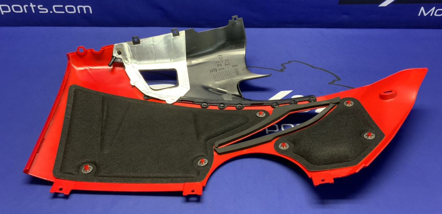 Ducati Left Lower Fairing (Anniversary Red) Panigale V4 2021 OEM 48019275BA-1