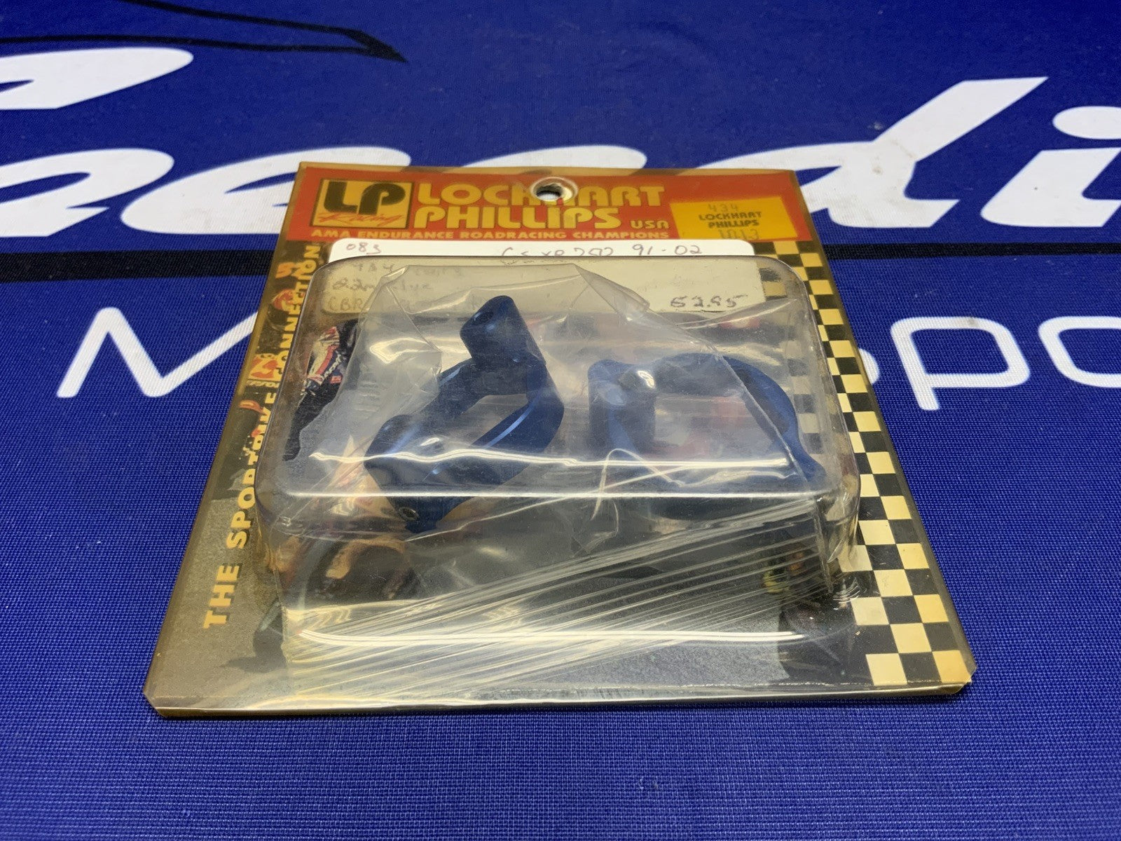 Lockhart Phillips Fork Pre-Load Adjuster Adapter 22mm Blue 434-1013