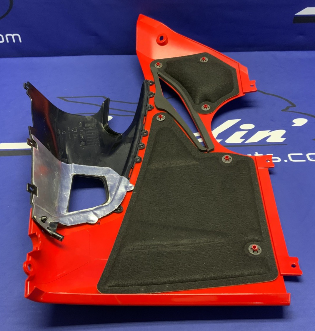 Ducati Left Lower Fairing (Anniversary Red) Panigale V4 2021 OEM 48019275BA-1