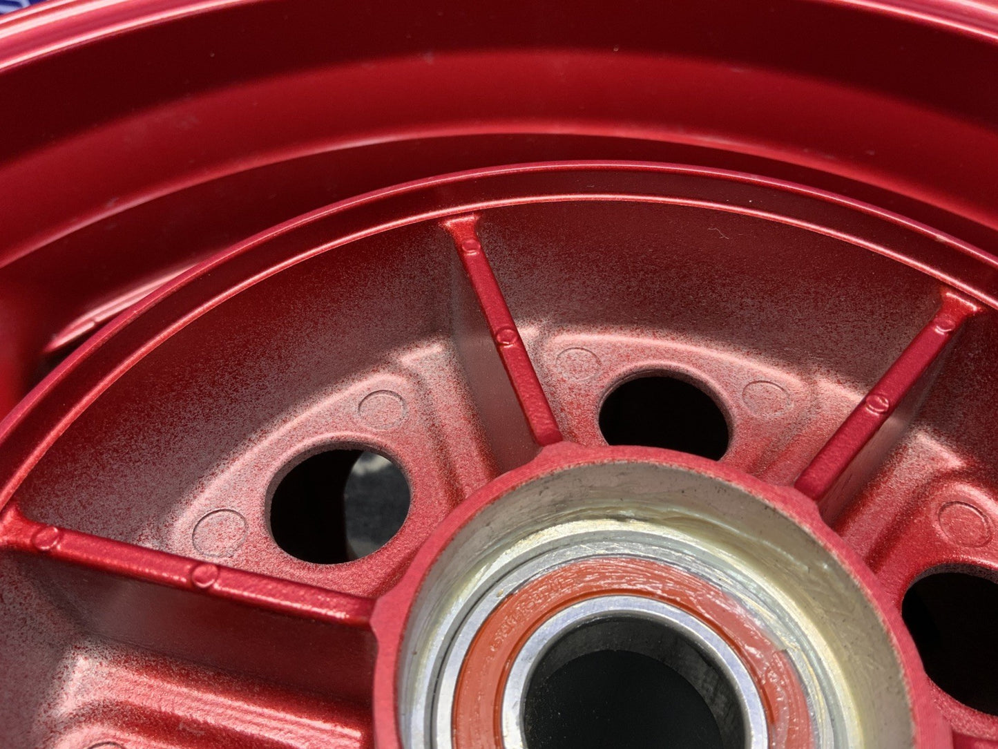 Suzuki Rear Wheel (Red) GSX-R600/750 2023-2024 OEM 64111-14J00-QGY