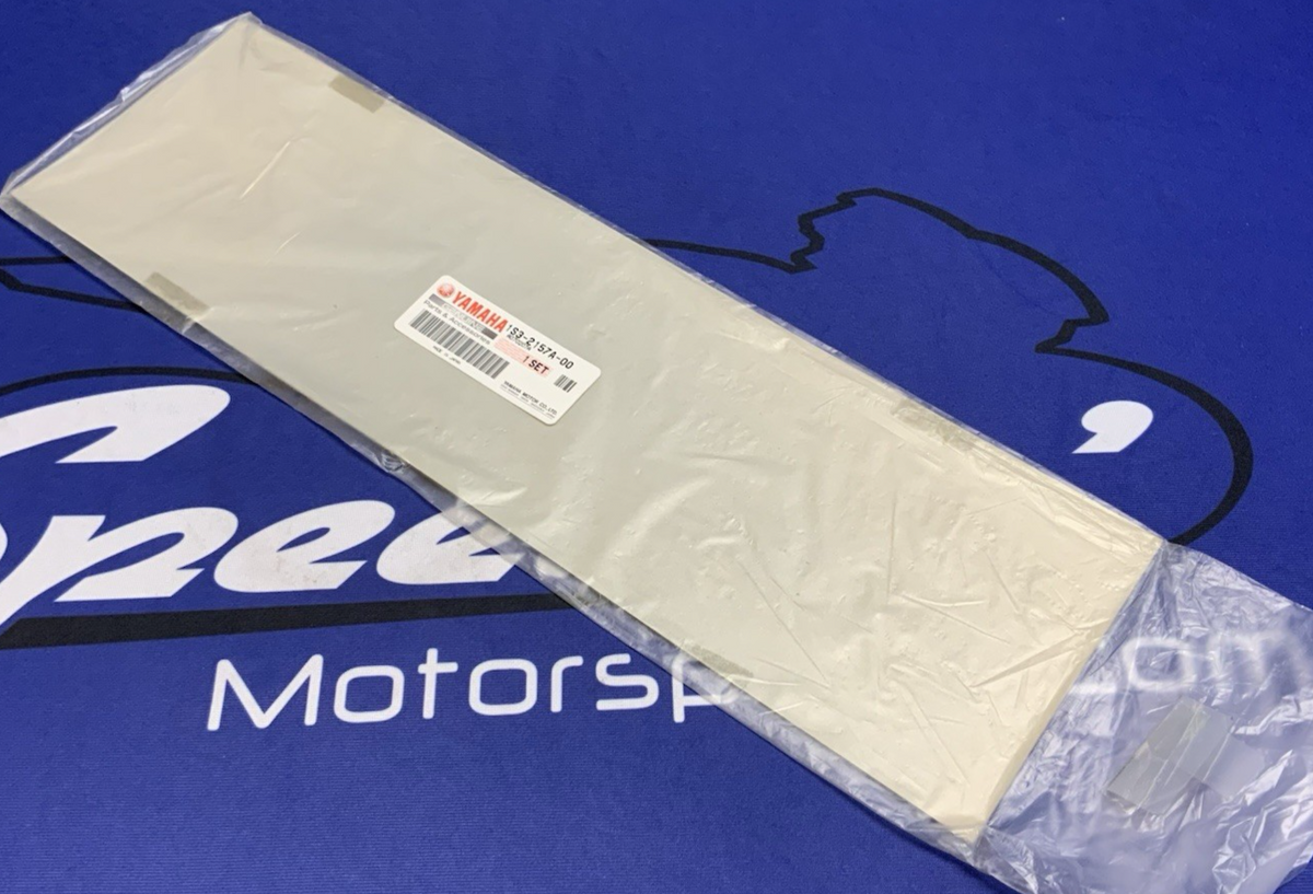 Yamaha Graphic Set Front Fender Raptor 700 2007 OEM 1S3-2157A-00-00