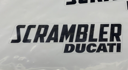 Ducati "Scrambler Logo" Sticker Set OEM 987691867