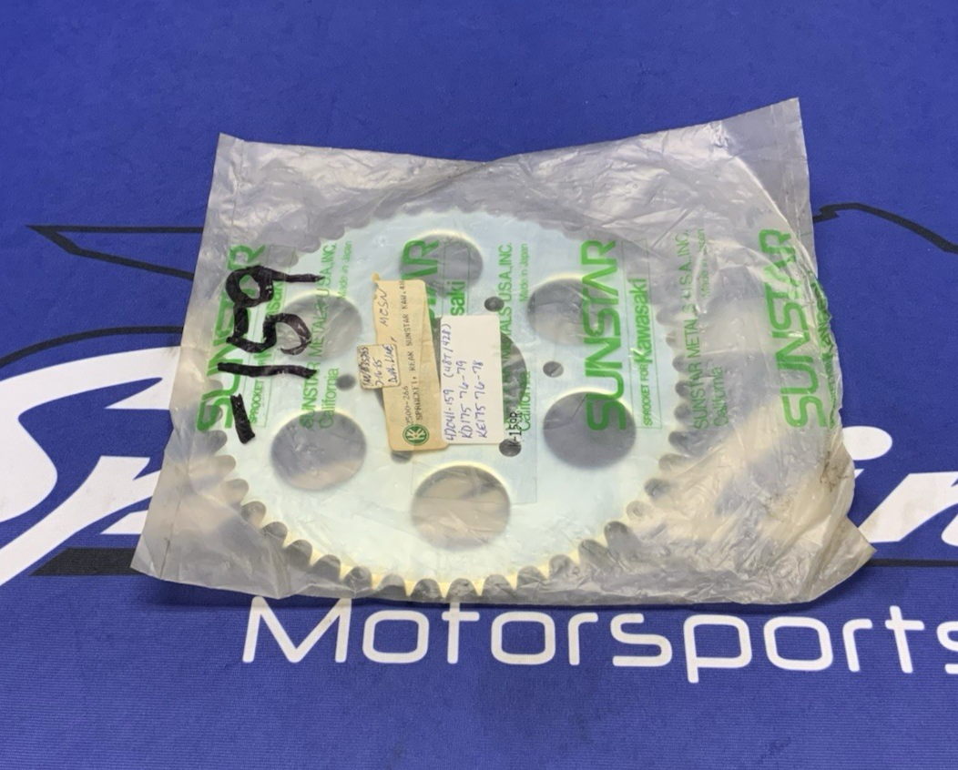 Sunstar Rear Wheel Drive Sprocket Kawasaki KE175 1976-1978 42041-159 