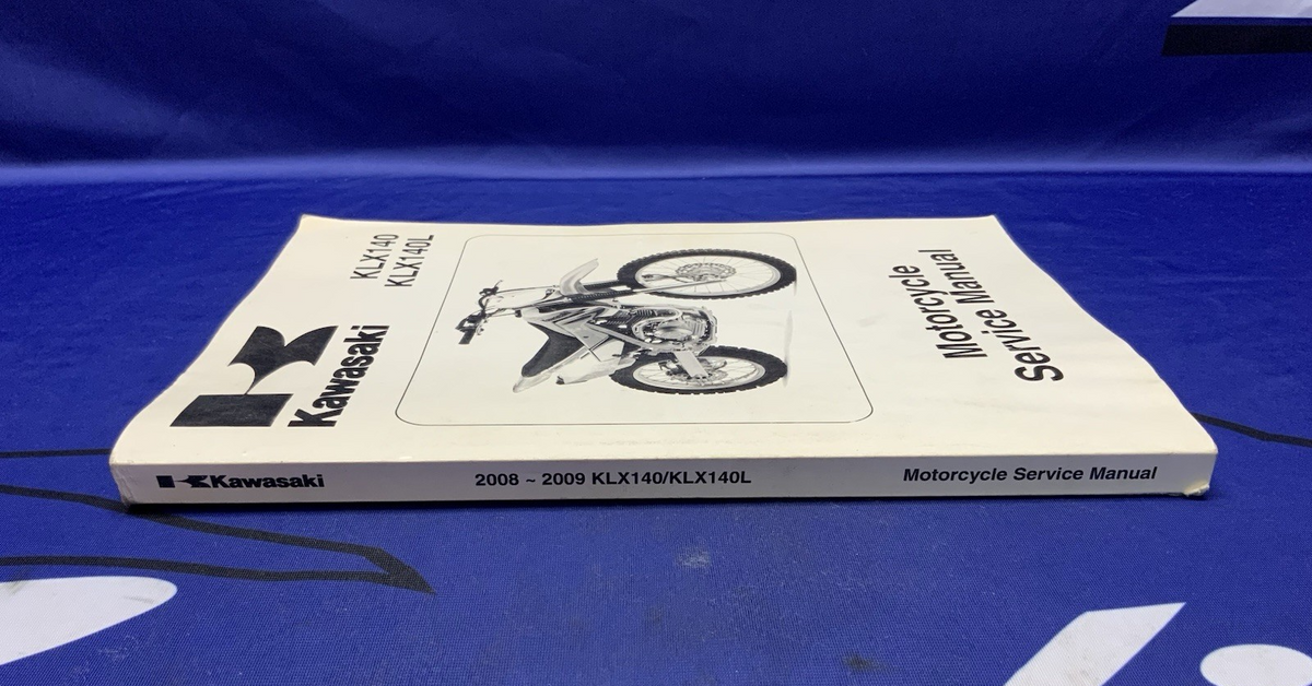 Kawasaki KLX140/L Service Manual 2008-2009 OEM 99924-1390-02