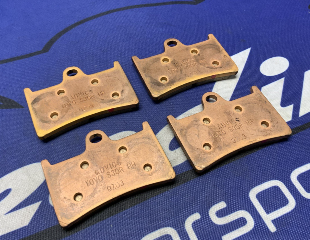 Yamaha Front Brake Pad Set YZF-R6 2006-2020, MT-10 18-25 OEM 2C0-25805-00-00-1