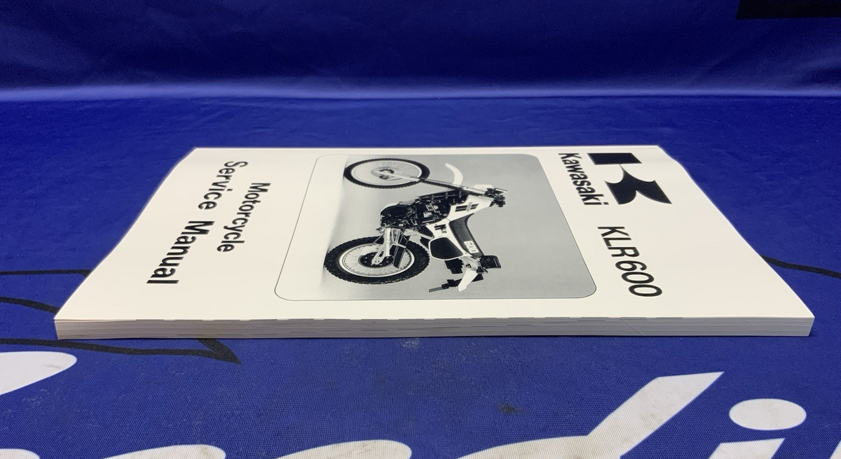 Kawasaki KLR600 Service Manual 1984 OEM 99924-1050-01