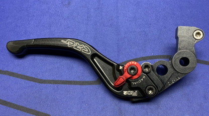 CRG Brake Lever RC2 Short Black & Red ZX10-R 2006-2007 2RN-512-H-B