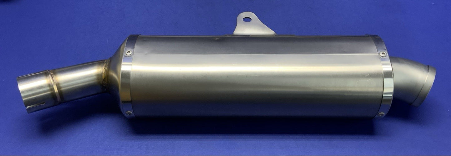 Arrow Stainless Steel Full Exhaust Aprilia Tuareg 660 2022-2025 GI72186PD