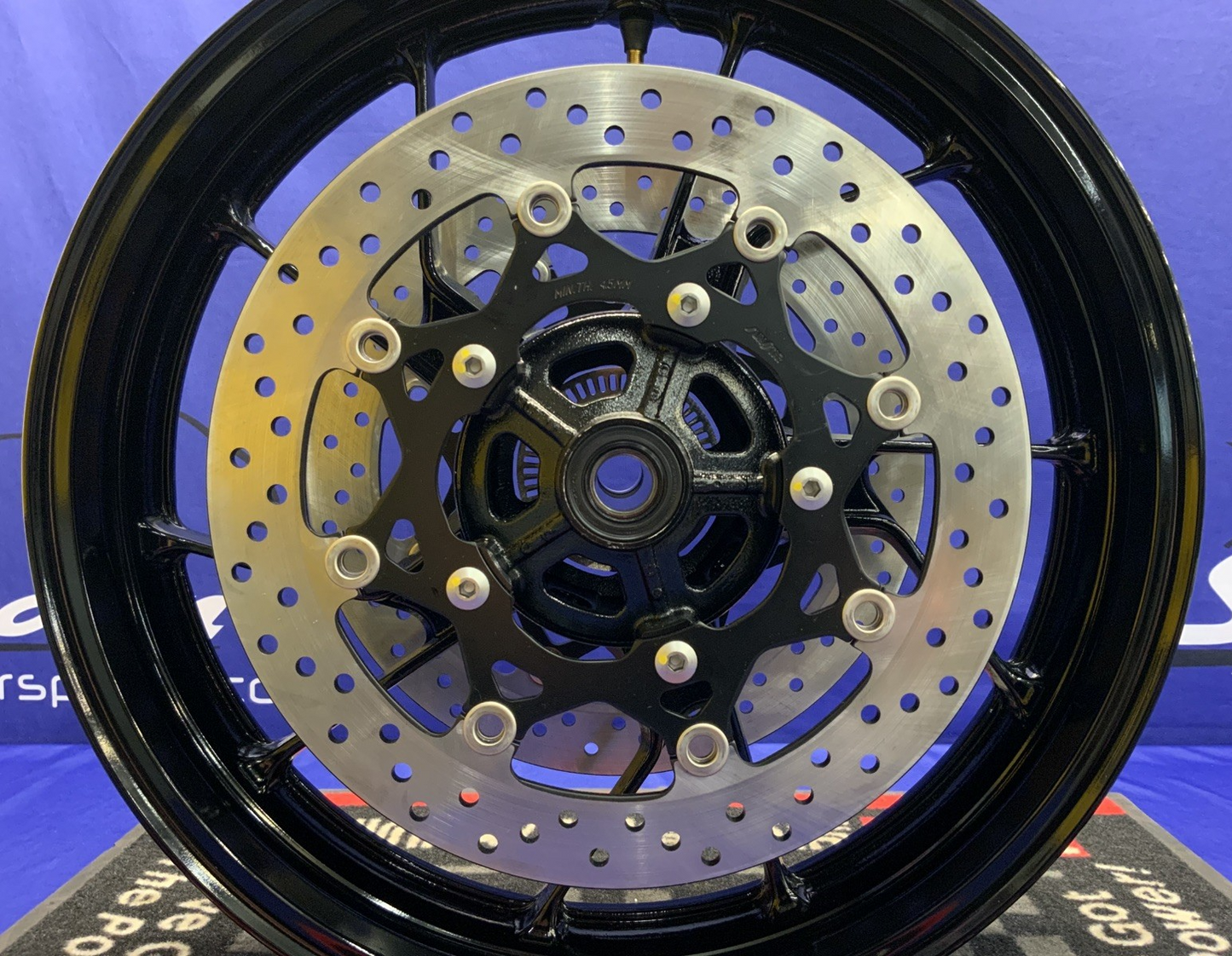 Suzuki Front Wheel W/ Rotors (Gloss Black) GSX-8R 2024-2026 OEM 54111-25L00-019