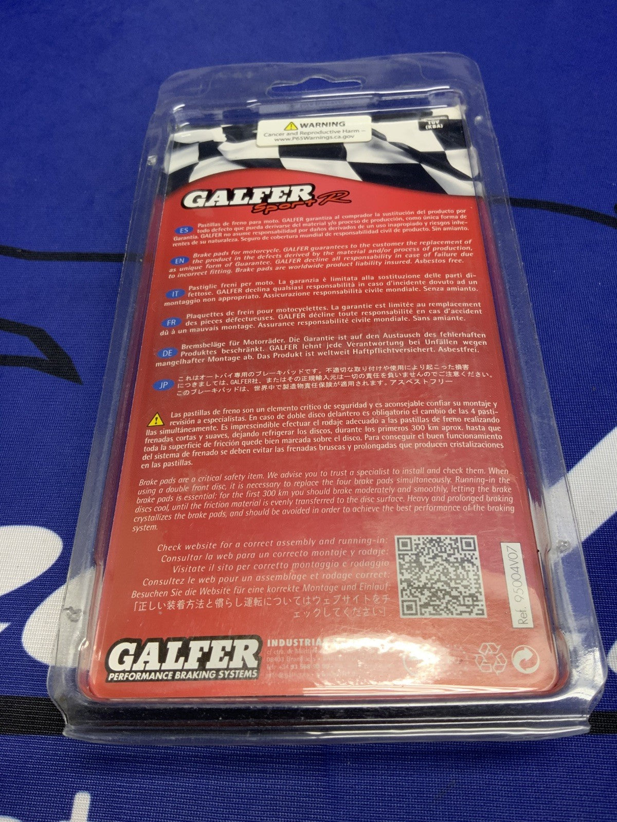 Galfer Brakes HH Sintered Front Brake Pads Aprilia RSV4 1000 09-11 FD373G1375R