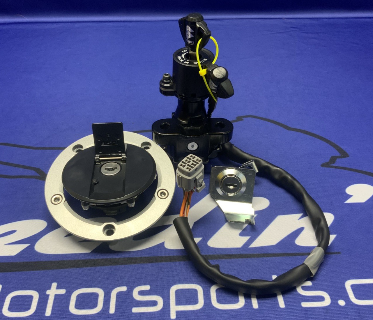 Suzuki Lock Set GSXR 600/750 2008-2025 OEM 37101-40842