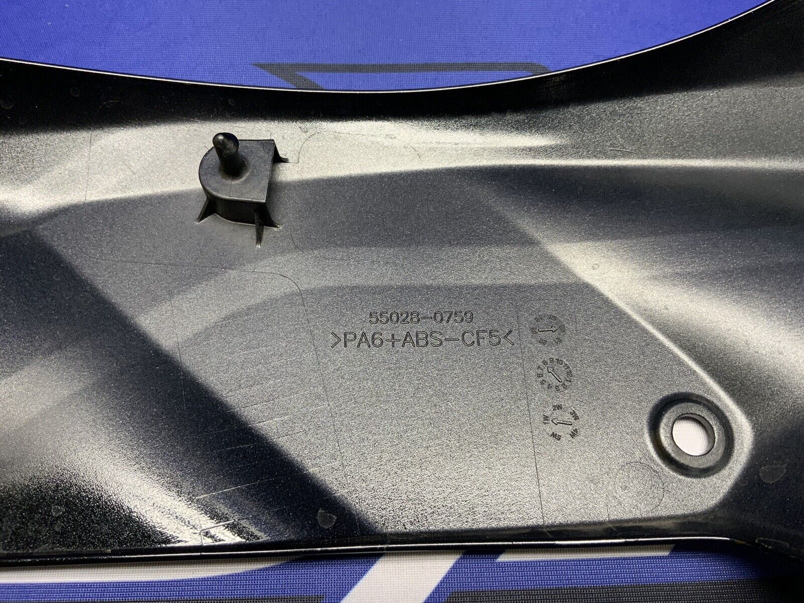 Kawasaki Left Side Cowling (Black) Ninja ZX-10R 2022-2025 OEM 55028-0759-68P